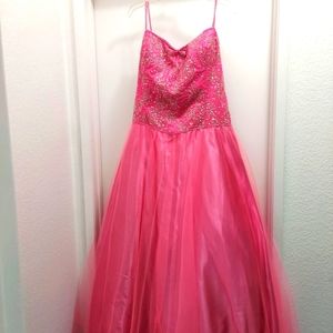 COPY - Pink evening gown